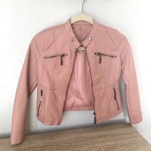 Girls leather jacket